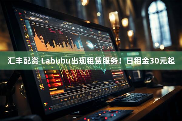 汇丰配资 Labubu出现租赁服务！日租金30元起